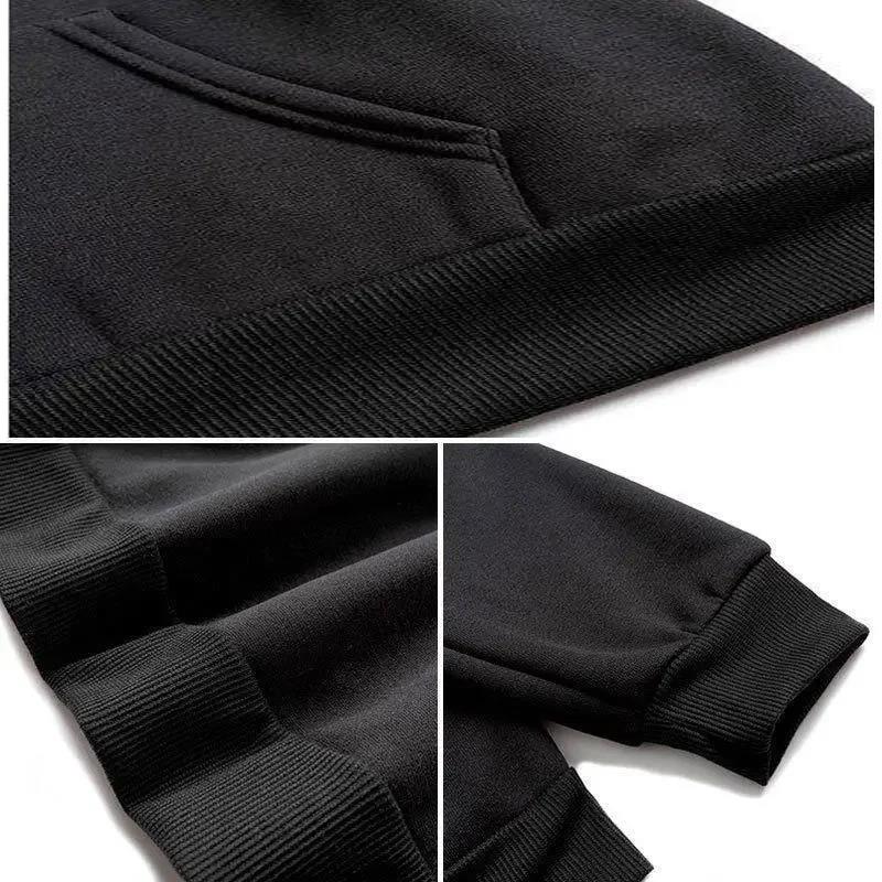 Felpa con Cappuccio con Testo Personalizzato Uomo Moda Felpa Cool Casual Harajuku Street Wear Pullover con Cappuccio Streetwear Felpe con Cappuccio e Felpe da Uomo