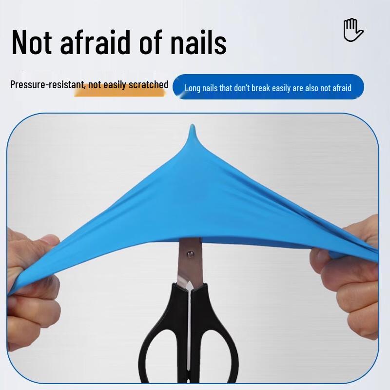 Beiyou Food Grade Nitrile Disposable Gloves