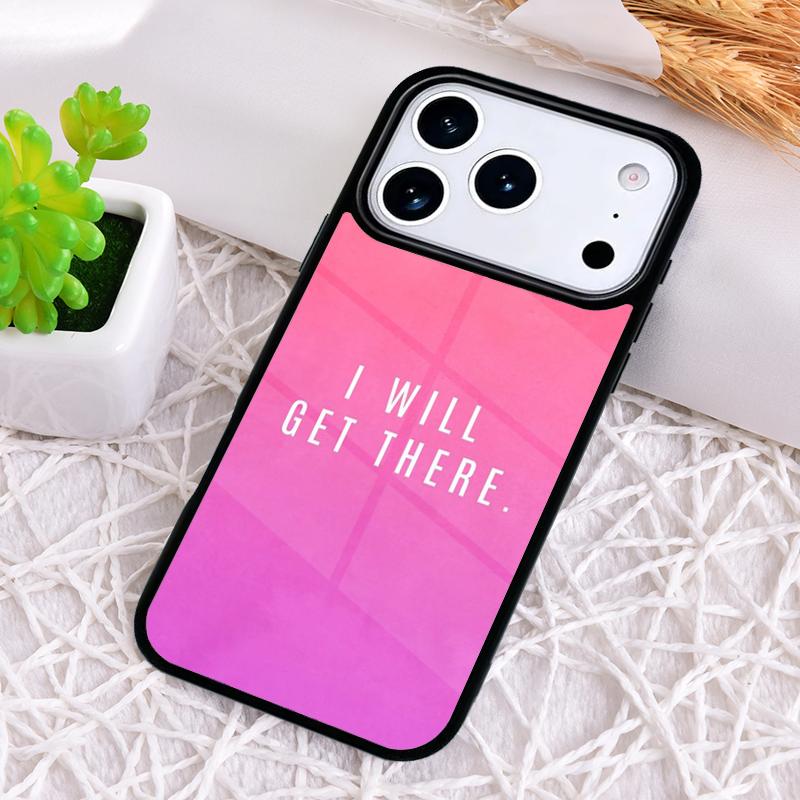 Rosa Workout Motivation Fitness Gym Zitate Stoßfeste Handyhülle für iPhone 17 Air 16e 15 11 12 14 13 Pro Max Hülle Coque