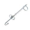 Gancio per Anus Autolegante con Manette Metalliche - Giocattolo Sviluppo Crisantemo