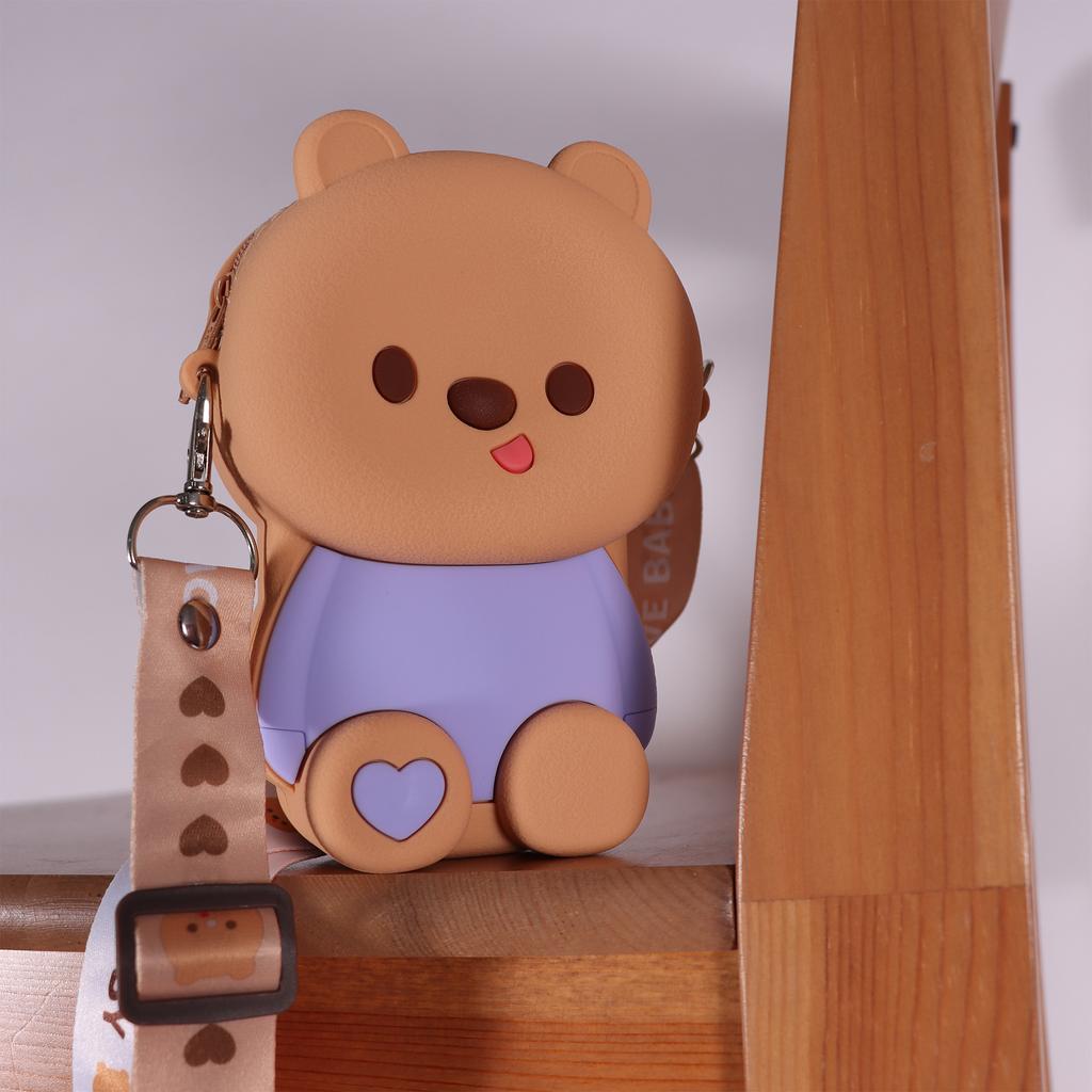 Ogi Mogi Toys Silicone Little Bear Shoulder Bag