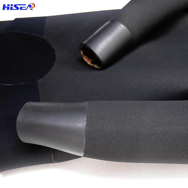 7mm Camouflage Freediving Wetsuit: Warm, Long Sleeve, Two-Piece for Deep Diving