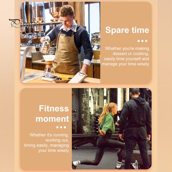 Learning Timer for Studying Countdown Date Timer Beep Light Timer Clock Multi-Function Electronic Clock Timers Cute Digital Timer for Gym Break Time