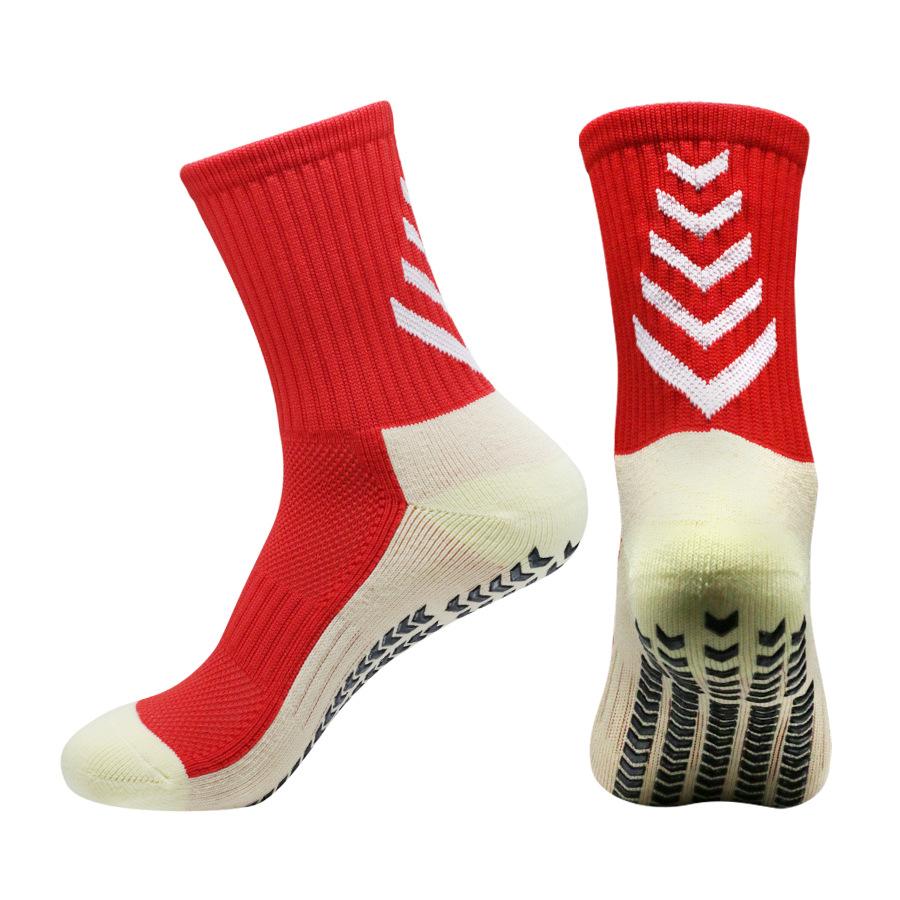 Silicone Anti Slip Football Socks Takraw Men Women Sport Basketball Grip Soccer Socks