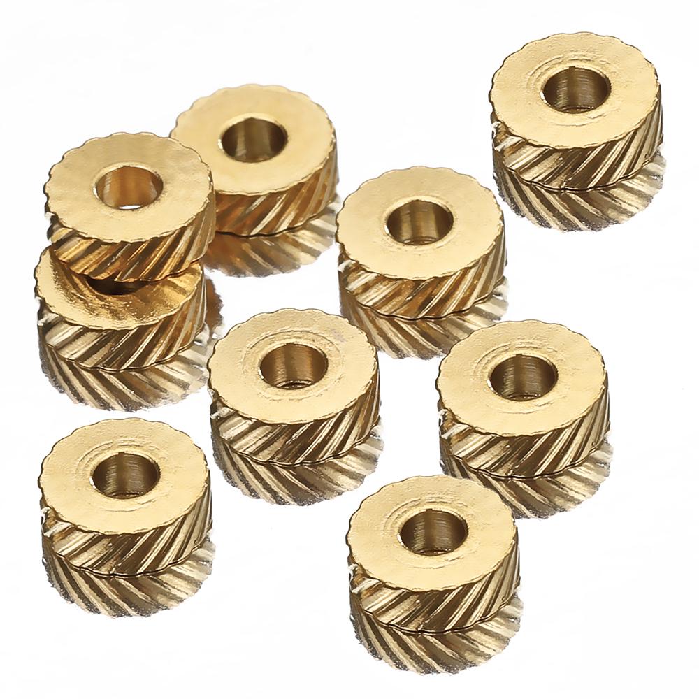 20pcs Stainless Steel Thread Bead 6mm Gold Color Engraving Spacer Beads for Jewelry Making DIY Necklace Bracelet Charms Pendants