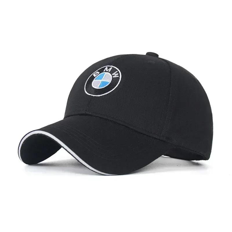 

2025 E46 For BMW 1pcs Baseball Cap Unisex Hip Hop Cap Bone Cotton Snapback sun Hat For BMW M E39 E36 E60 E90 E46 F30 F10 F20 E53 чорний