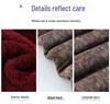 Plus Size Padded Cotton Coat for Middle-Aged Women - Winter Tang Suit Style