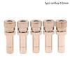 5Pcs 6Mm Quick Connect Mist Sprayer Atomizing Misting Nozzle Garden Water Irrigation Sprinkler For Misting Cooling System