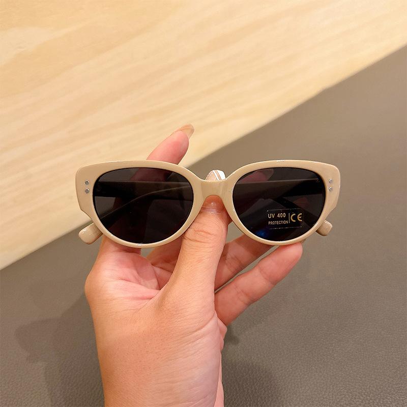 Korean Style Trendy Children's Sunglasses Outdoor Black Sun Glasses Baby Sun-shading Eyeglasses Travel Fishing Driving Girl Boy