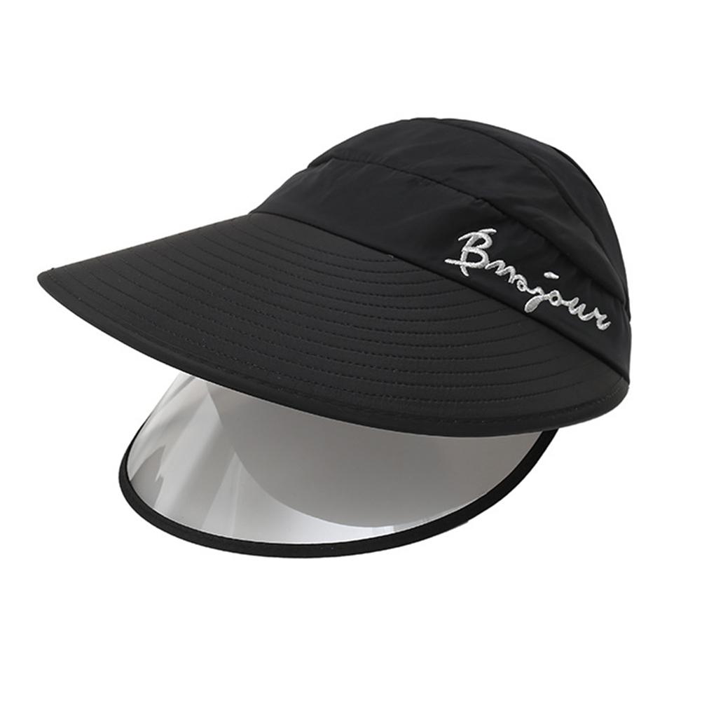 Wide Edge Sun Hat Protective with Removable Face Shield Summer Outdoor