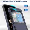 Applicable To Samsung ZFlip7 Folding Screen Mobile Phone Case Set Sail 2-in-1 Matte Anti-drop PC + TPU Protective Case Foreign Trade