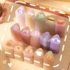 10 Pcs Painting Erasers Cartoon Erasers Lovely Pencil Erasers Easy to Clean Reward Gift For Precise Correction