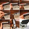 Adjustable Binding Thickness Metal Paper Stapler Fit Staples Heavy Duty 120 Sheets Stapler With Ruler 23/8, 23/10, 23/13,24/6
