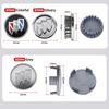 4pcs 54mm 60mm 62mm 66mm 67mm Car Wheel Center Hub Caps Cover Emblem For Buick Excelle GT Envision Verano Regal LaCrosse Encore
