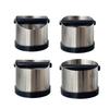 Espresso Knock Box Nonslip Coffee Ground Bin for Hotel Office Coffee Shop