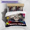 Gachiakuta Printed 3PCS Bedding Set Soft Breathable Duvet Cover Pillowcases Set Washable Bedroom Decor Home Gift