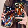 Tiger Neon Mobile Cell Phone Case for POCO M7 M6 M5 M4 M3 X7 X6 X5 X4 X3 Pro GT 5G Colorful Printing Cover Luxury Pretty Cover