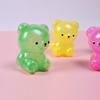1/4 Stück Cartoon Bär Quetschspielzeug Langsam zurückfedernd Weich TPR Stress Angst Abbau Tragbar Kinder Jugendliche Erwachsene Bunt Tier Squishies Sensorisches Fidget Spielzeug
