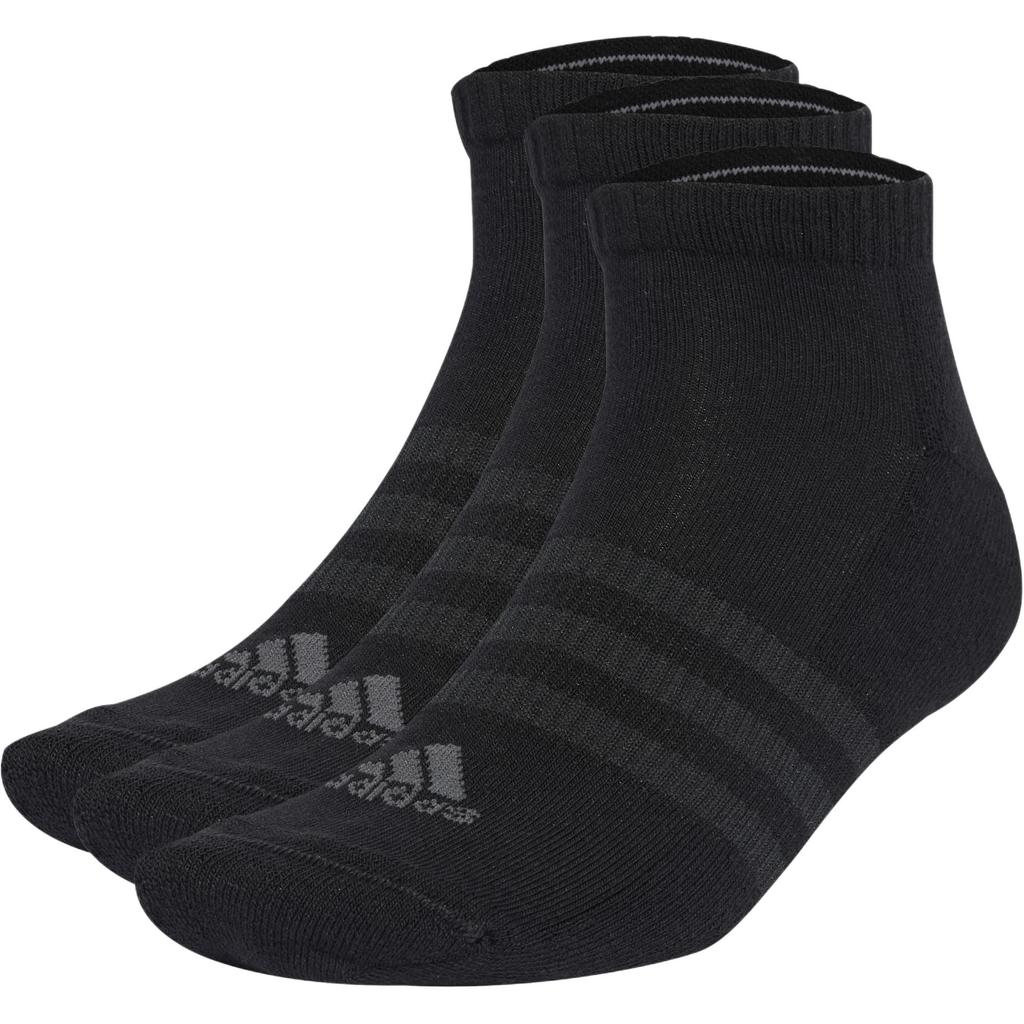 adidas Ankle Socks Unisex 3 Pack Black IA3944