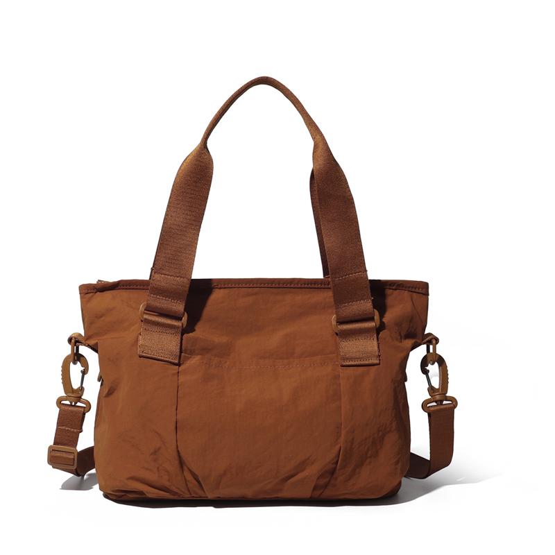 Damen Schultertasche Leichte Umhängetasche Einfarbige Tragetasche