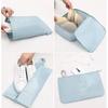 8-Piece Set Travel Storage Clothes Underwear Shoes Organizer Packing Cube Bag High Capacity Luggage Travel Storage  Reusable