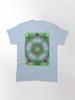 Pentangle Pastel Shades Multicolored Kaleidoscope Pentangle Pattern 5 Classic T-Shirt