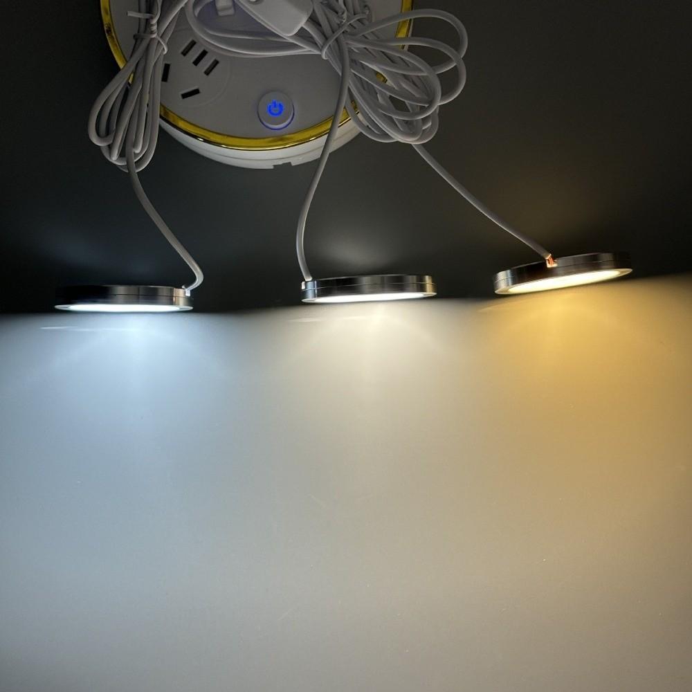 12V Voltage Recessed Ceiling Light  for RV Boat Caravan Bus Motorhome Interior Lighting