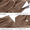 Men's Autumn Trend Corduroy & Velvet Tapered Pants - Versatile, Loose-Fit, Hong Kong Style Casual