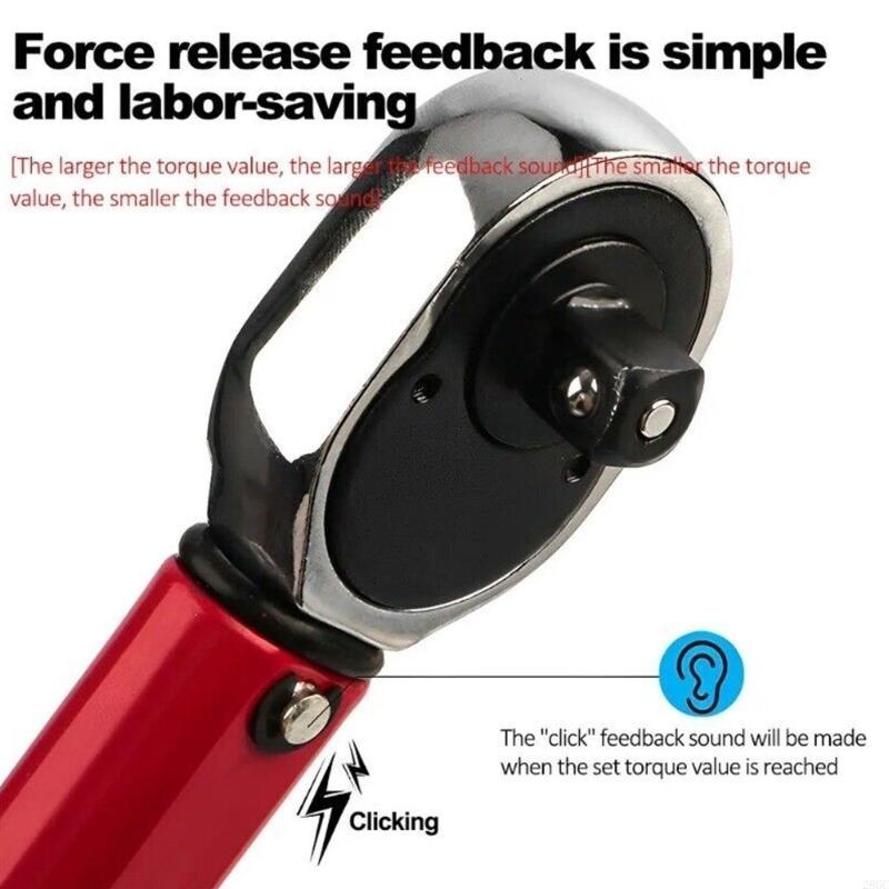 28GC Multifunction Torque Wrench Heavy Duty Tire Torque Wrench Multiple for Repair Man