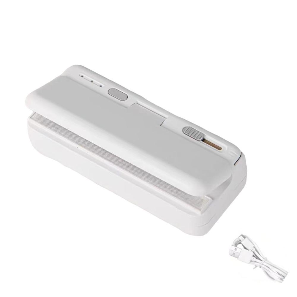 

Handheld Heat Bag Sealing Machine Rechargeable Plastic Bags Sealer Packaging Sealer Snack белый