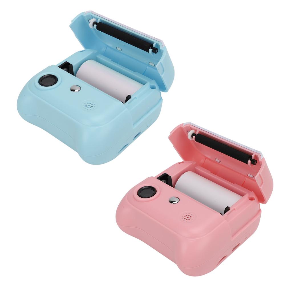 Instant Print Camera 48MP 2.4in Screen Thermal Printing 800mAh Battery Clear Image Digital Zoom for