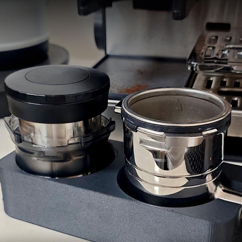 Stable Espressos Tamping Station Universal Fit For Coffee Handle Sustainable Materials Coffee Distributor Base