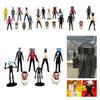 Hochwertige PVC 2,5-4,5 Zoll Toilettenmann Gegen Überwachungsmann Actionfigur Modell Dekoration