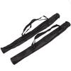 Artificial Leather Rod Box Pool Cue Storage Bag Cue Sticks Bags Foldable Adjustable Shoulder Strap Billiard Rod Sleeve