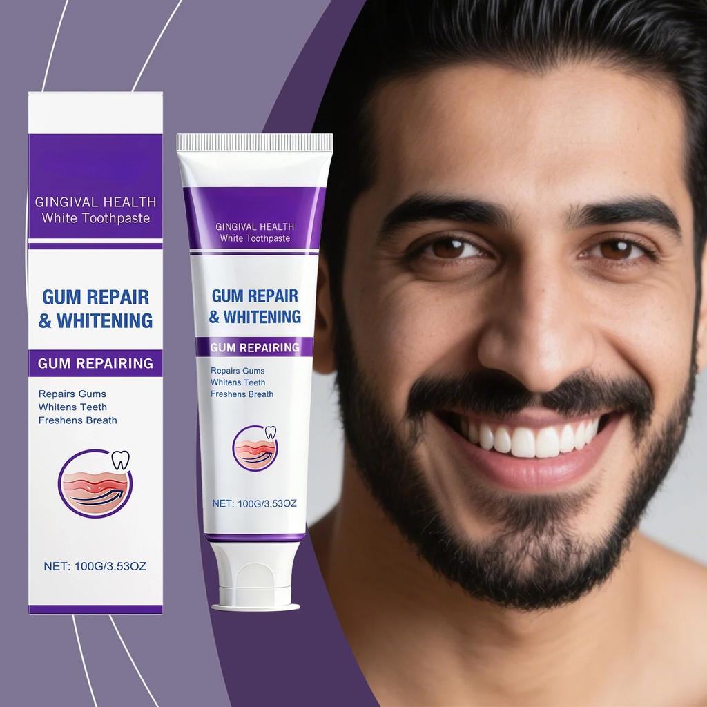 Gum Regeneration Toothpaste for Whitening Teeth Stains Tartar Removal Reduce Plaque Fresh Oral Protect Enamel Repair Toothpastep