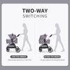 Hot New Design Easy Fold Portable Removable Basket Pet Dog Stroller  for Dog Cat Travel Pet Trolley Carrier