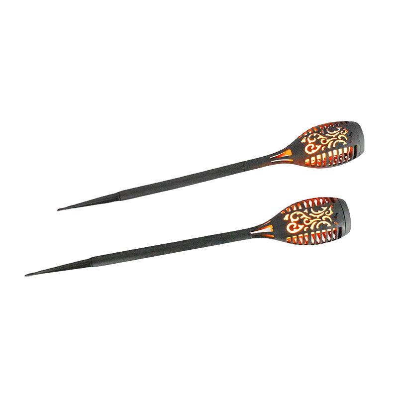 Solar Mini Torch: Waterproof Outdoor Flame Lamp Auto-Lights at Dusk for Patio Ambiance