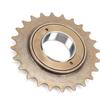 Single Speed Bike Freewheel Threaded Type Steel 24 Teeth Freewheel Cycling Replacement for 1 2in 1 8in One Speed Chains
