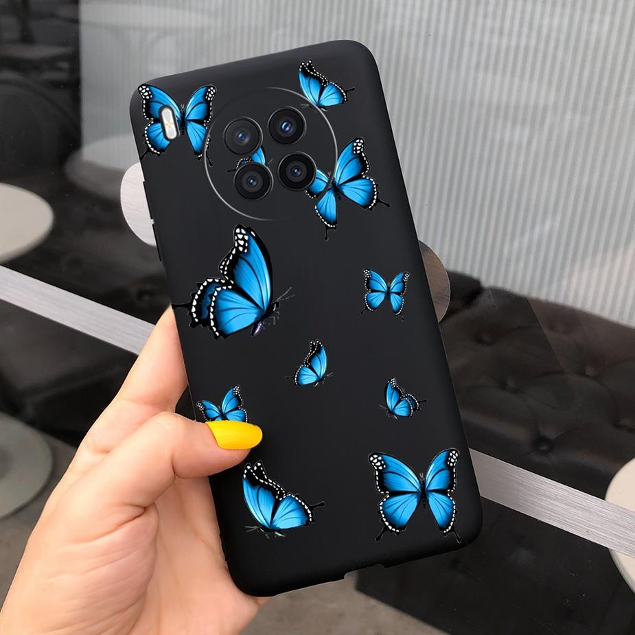 Stylish Silicone Case For Honor 50 Lite Case Soft Slim Phone Back Cover For Huawei Honor50 Lite Cases Honor 50Lite Coques Fundas