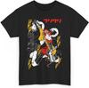 Unisex FLCL Haruko Haruhara Anime T-Shirt, Retro Manga Shirt