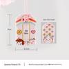 Japanese Omamori Knot Lucky Bag: Embroidered Brocade Pendant for Car or Home Wealth Attraction