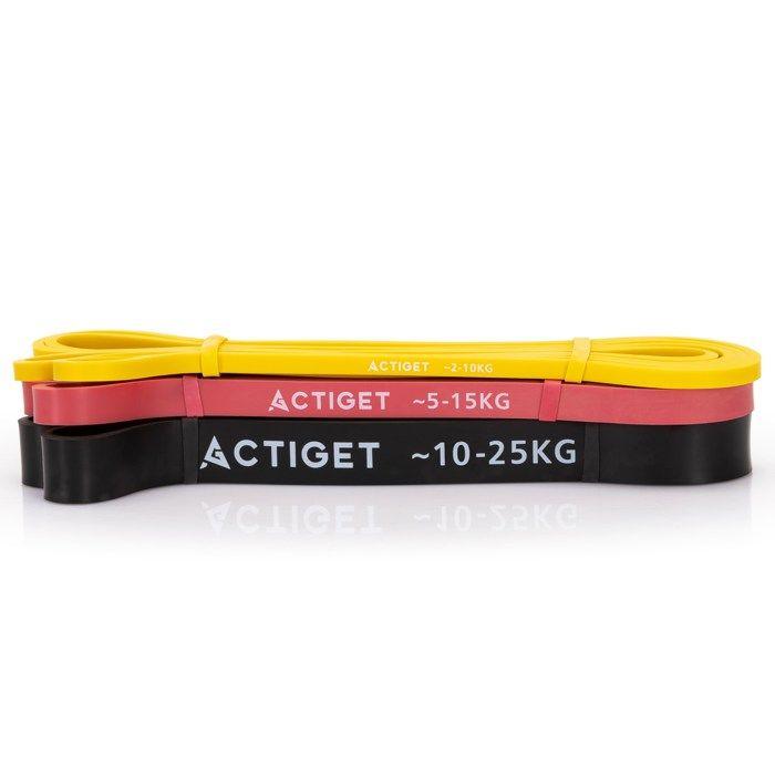 Bandes de résistance - SPRINGOS - Lot de 3 - Élastiques flexibles - Fitness - Débutant