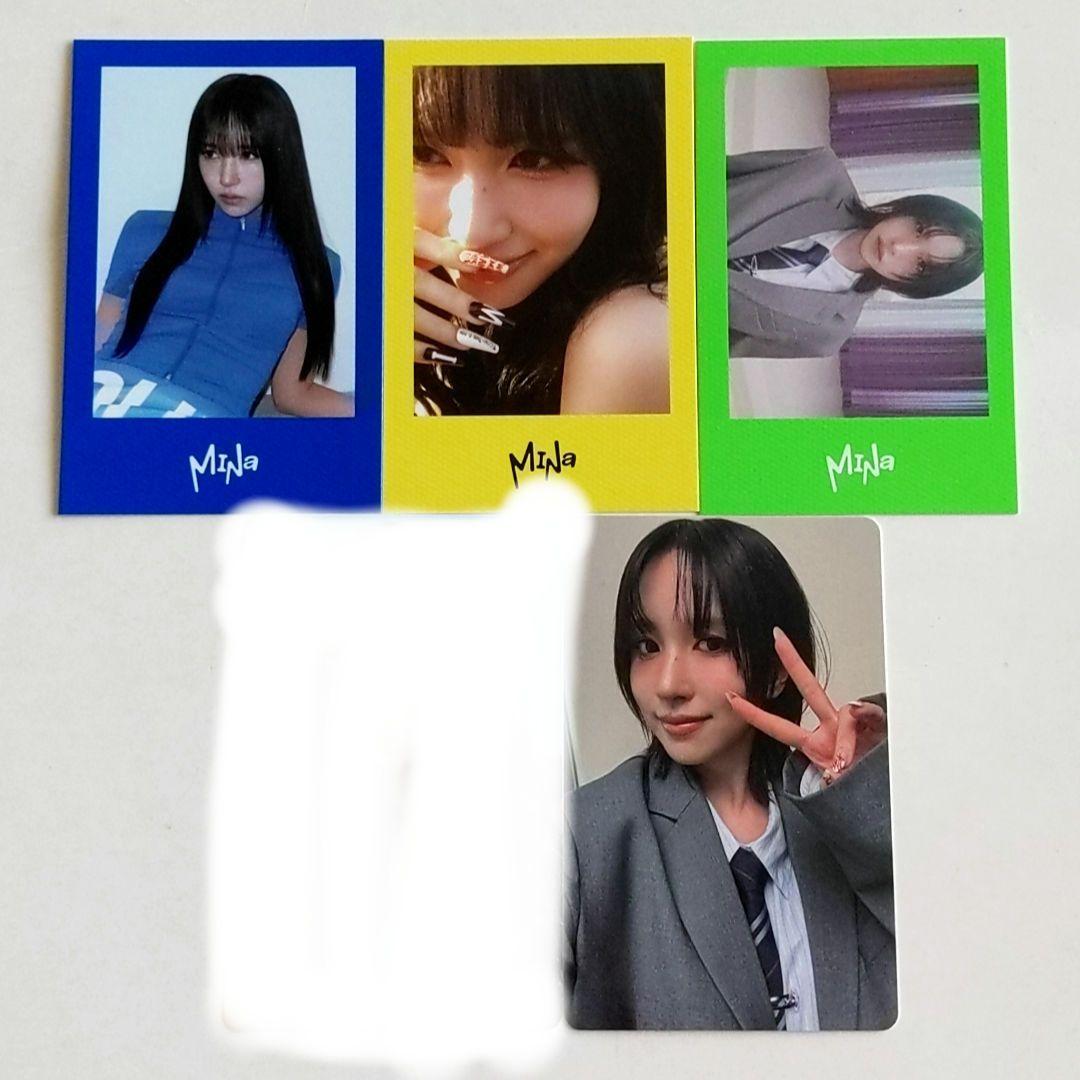 

[USED] TWICE Mina Polaroid Trading Card THIS IS FOR