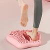 Inflatable Foot Massager Stepper Balance Board with Anti Slip PVC Massage Dots for Yoga Training Slimming Leg Shaping