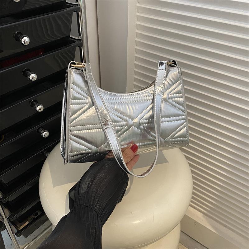 Women'S Bag Small Square Bag Versatile Shoulder Bag Foreign Style Armpit Bag Fashion Accessories Women'S Bag Tide