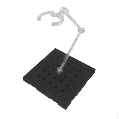 Action Figure Stand Adjustable Bracket Display Holder Base for 1/144 Toy Accessories/