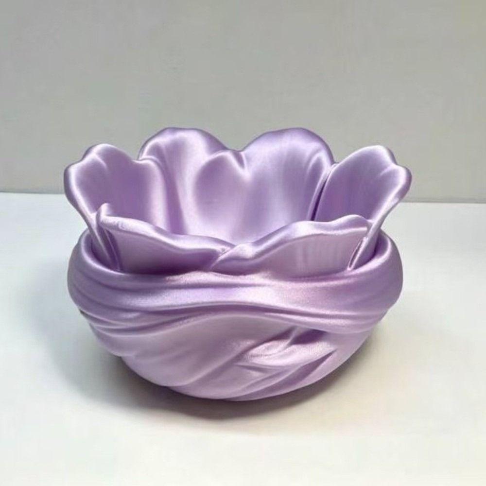 Luxury 3D Printed Petal Storage Box 3D Printed Makeup Brush Holder Plastic Pen Holder  Bedroom