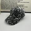 Dome leopard point personalized rhinestone camouflage washed and ground holes pure cotton spring and autumn adjustable soft top baseball hat