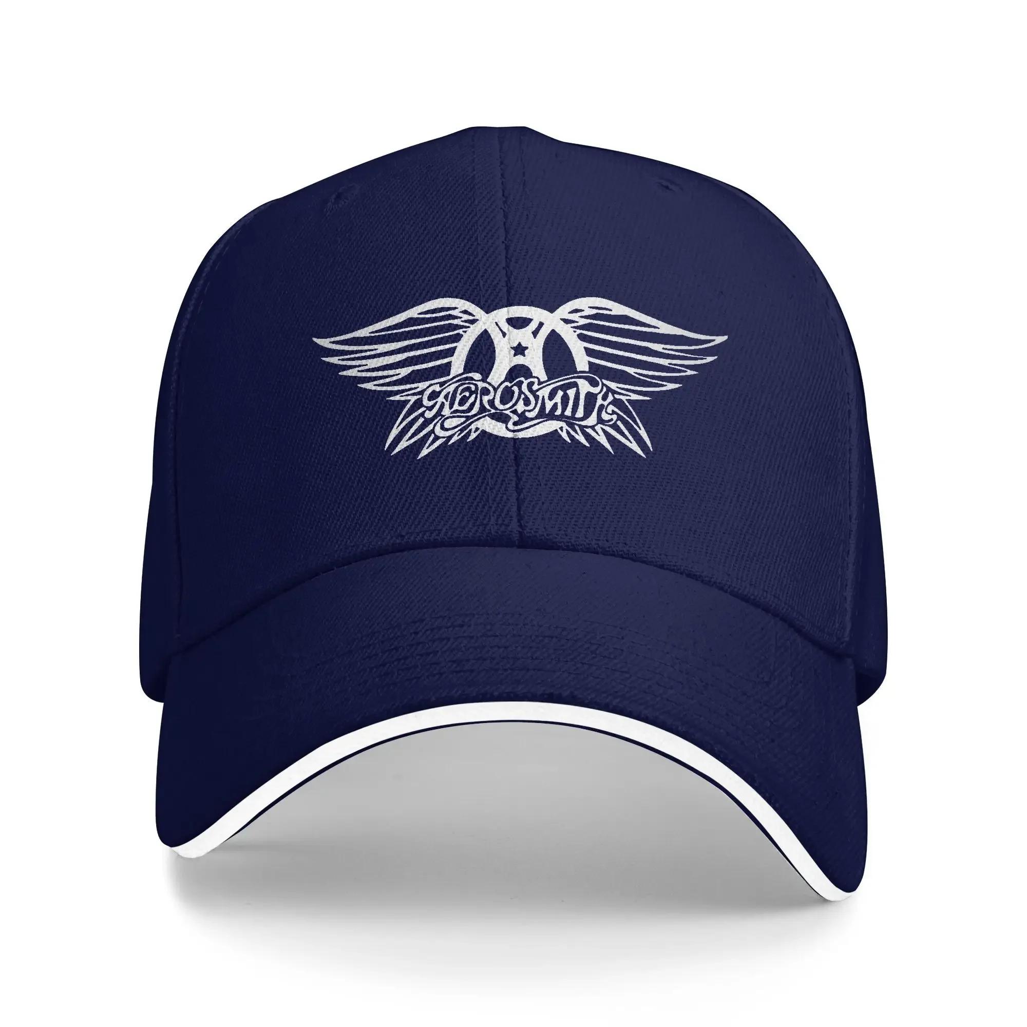 

Summer New Baseball Caps Aerosmith Band Rock Logo Wear For Unisex Golf Hat Vintage Heavy Metal Snapback Cap Gift Adjustable