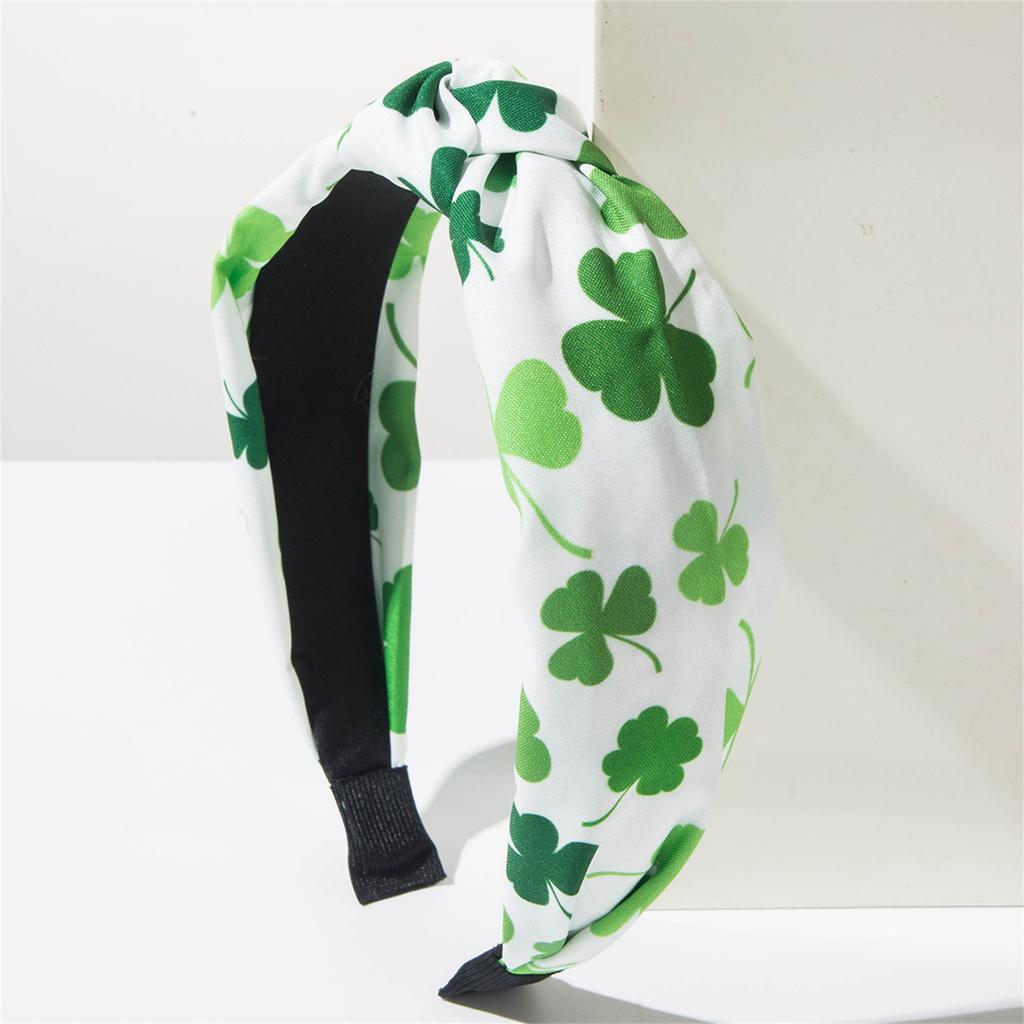 St. St. Patrick's Day Breites Stirnband - Einzigartiges Irisches Festival Party Haaraccessoire